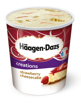 Häagen-Dazs Eiscreme Strawberry Cheesecake